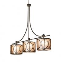 Meyda Blue 247578 - 90" Long Penelope 3 Light Pendant