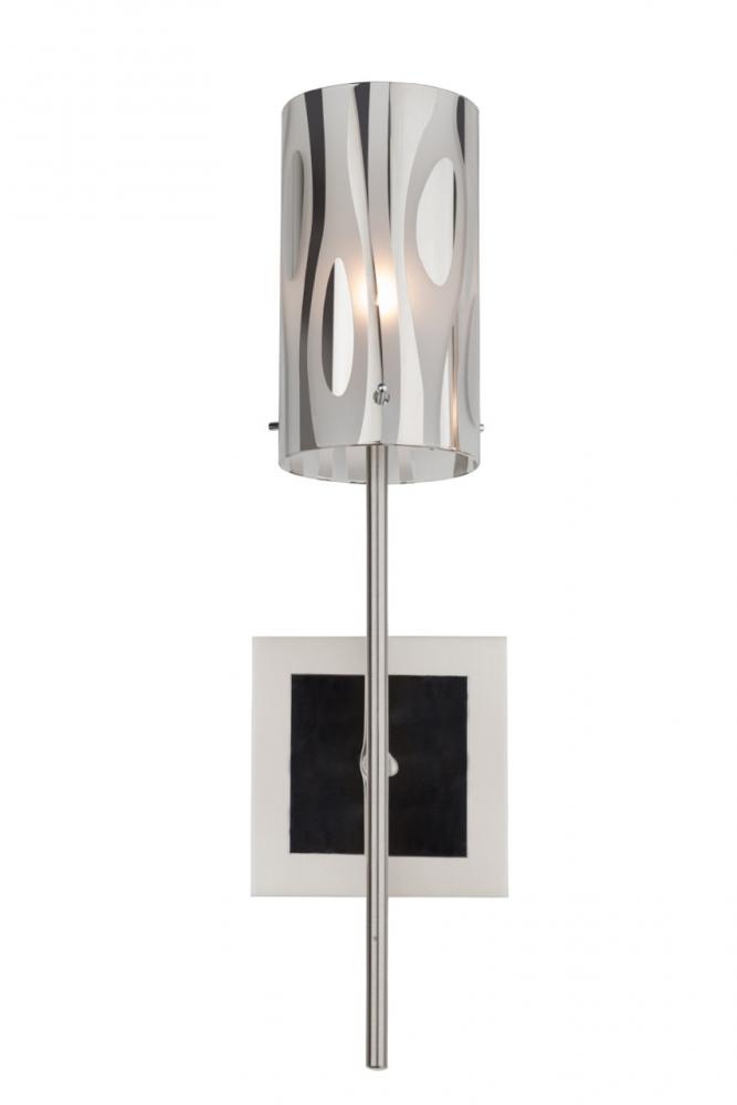 Chroman Empire 1-Lt Sconce - Chrome