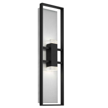 Alteck, LLC AW0108-3CCT-W-BK - Mars LED Wall Sconce H32