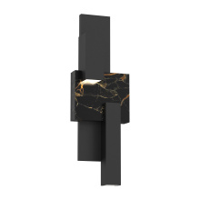 Alteck, LLC AW0162-5CCT-W-BK - Lap 24 inch LED Wall Sconce
