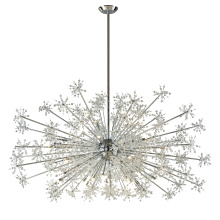 Atlas Lighting CL12434-CH - Snowburst 72'' Wide 30-Light Chandelier - Polished Chrome