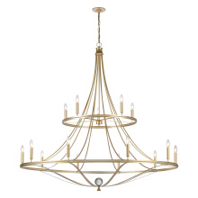 Atlas Lighting CL12534-GD - Noura 60'' Wide 15-Light Chandelier - Champagne Gold
