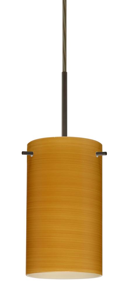 Besa Stilo 7 Pendant Bronze Oak 1x40W G9