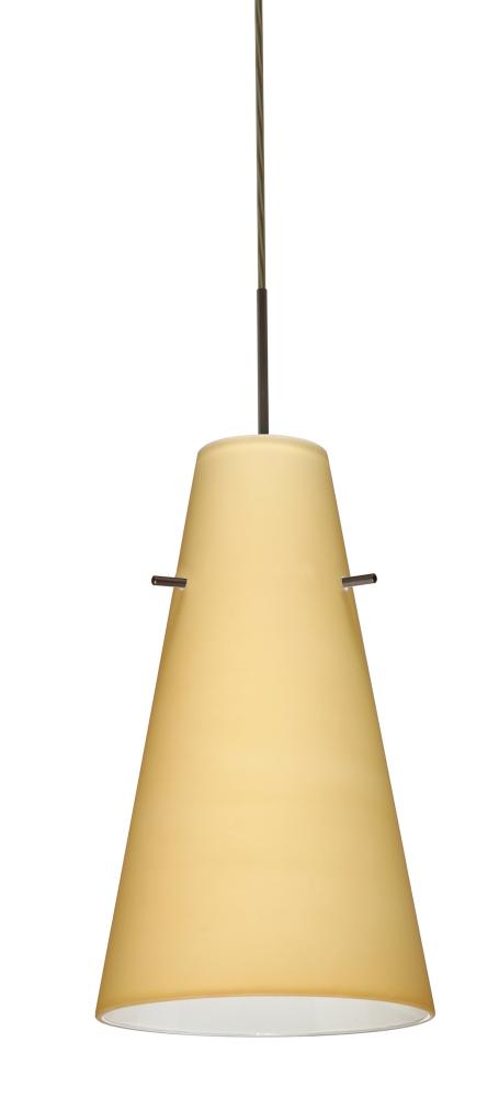 Besa Cierro Pendant Bronze Vanilla Matte 1x100W Medium Base