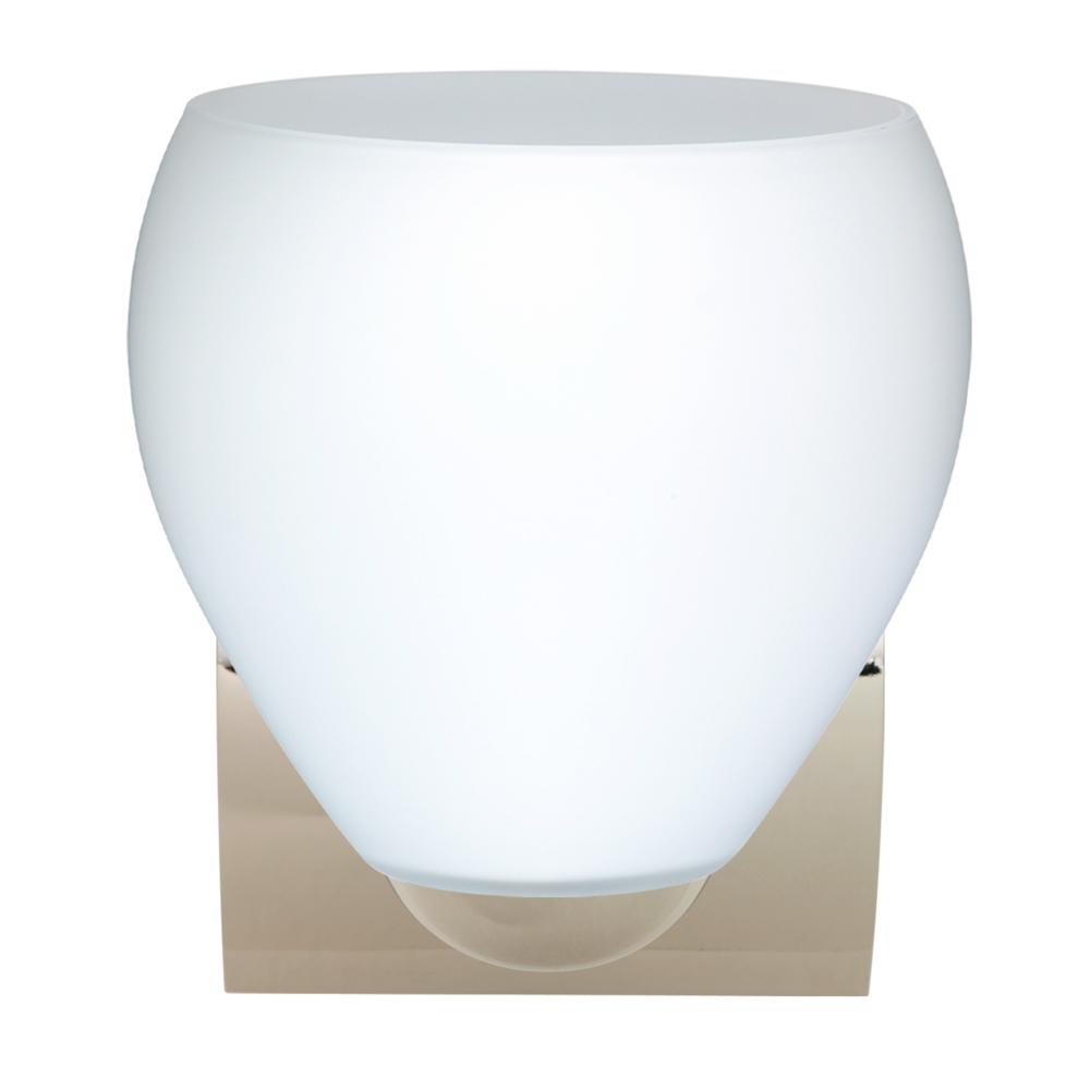 Besa Wall Bolla Chrome Opal Matte 1x60W Medium Base