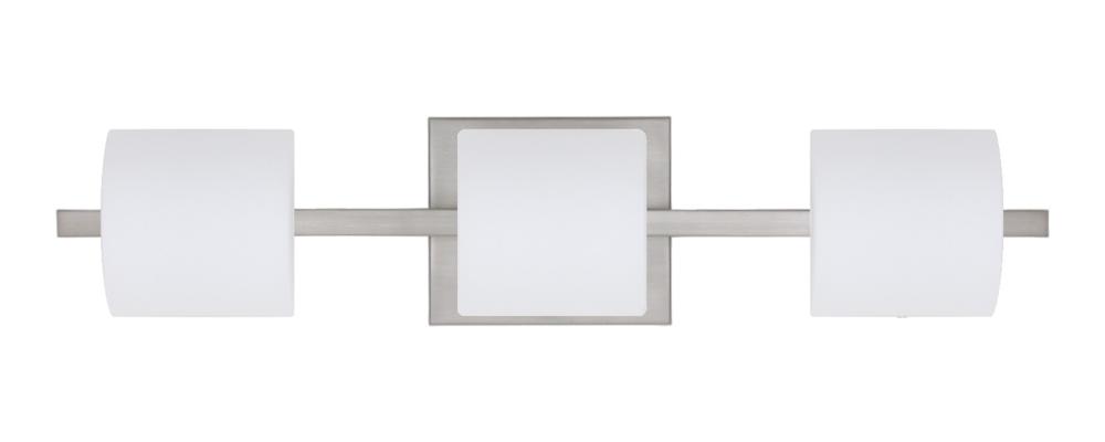 Besa Wall Paolo Satin Nickel Opal Matte 3x50W G9