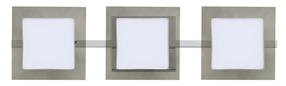 Besa Wall Alex Chrome Opal/Smoke 3x5W LED