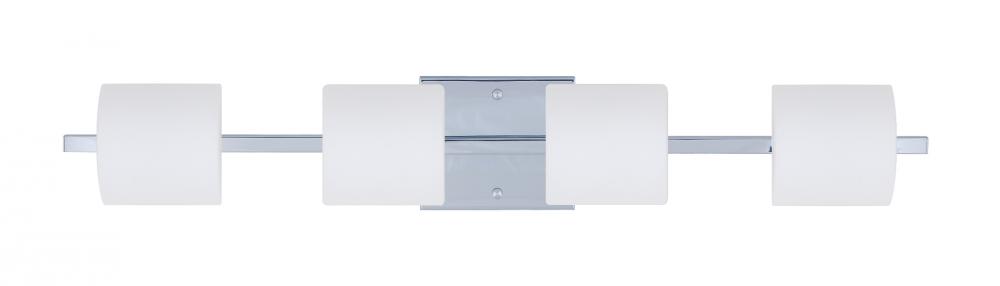 Besa Wall Paolo Chrome Opal Matte 4x50W G9