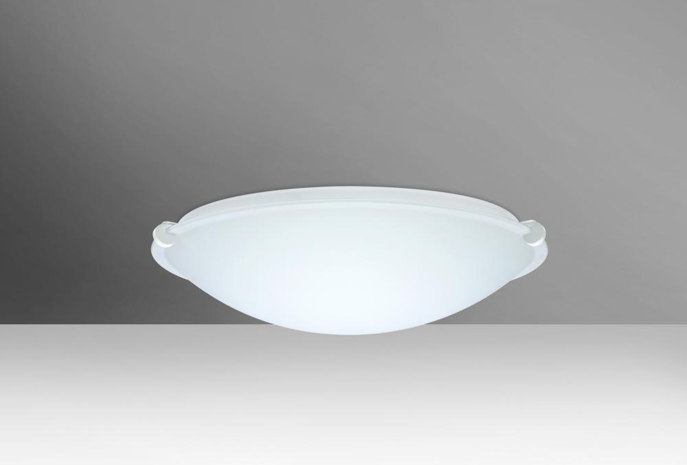 Besa Ceiling Trio 12 White White 1x100W Medium Base