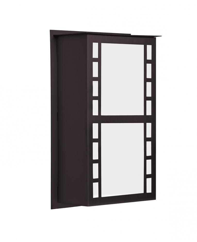 Besa Outdoor Napoli 11 Bronze White Acrylic 1x60W B10