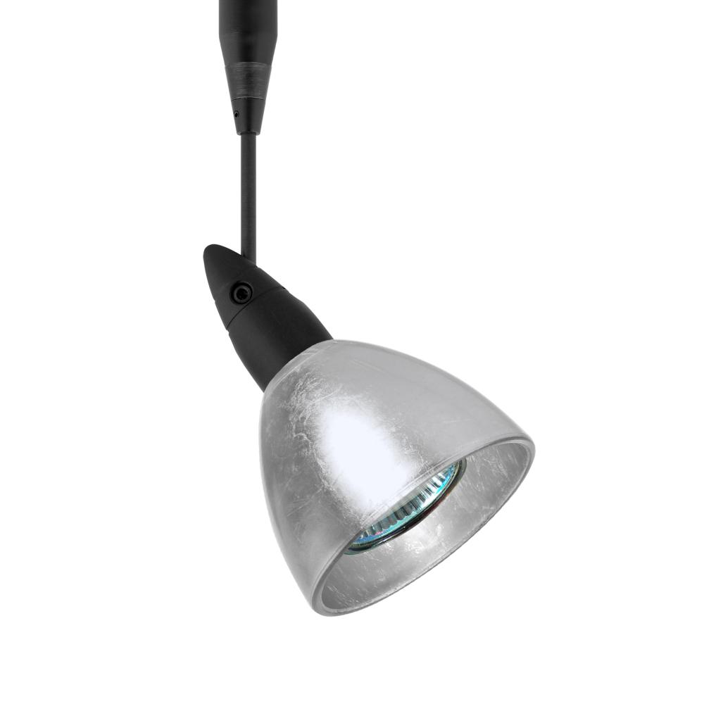 Besa Spotlight Divi Black Silver Foil 1x50W Bipin MR16