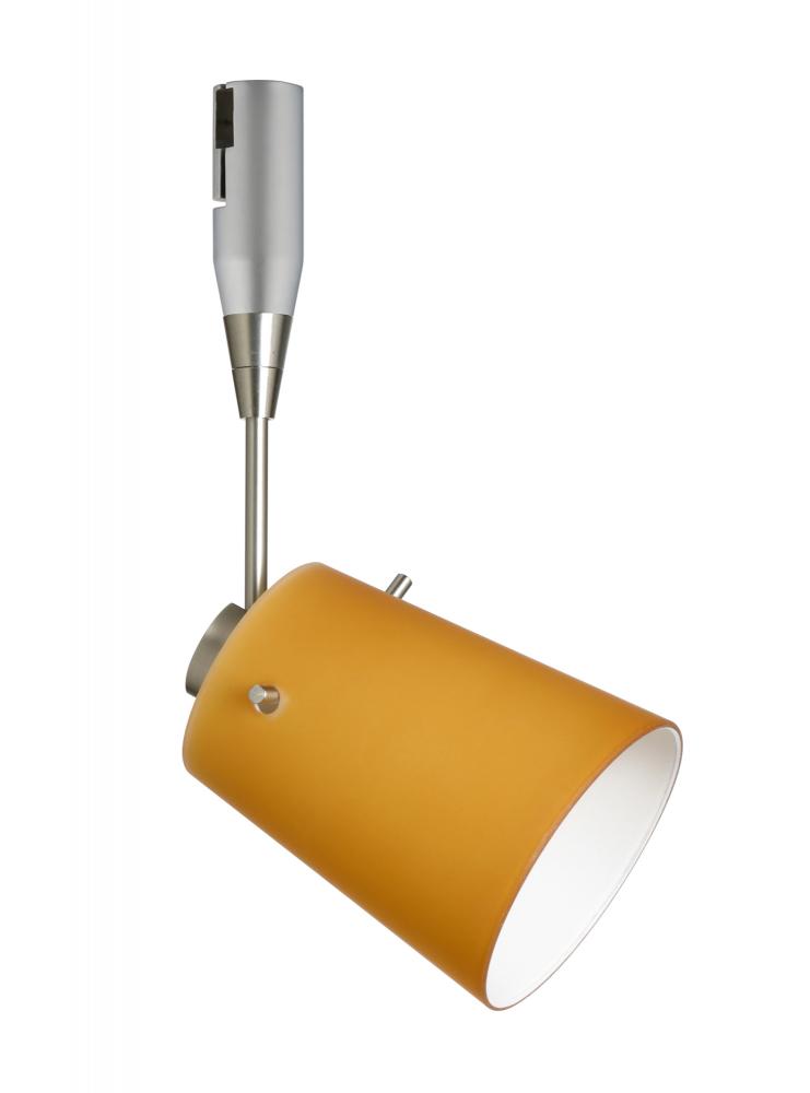 Besa Spotlight Tammi 3 Satin Nickel Amber Matte 1x50W Halogen Mr16