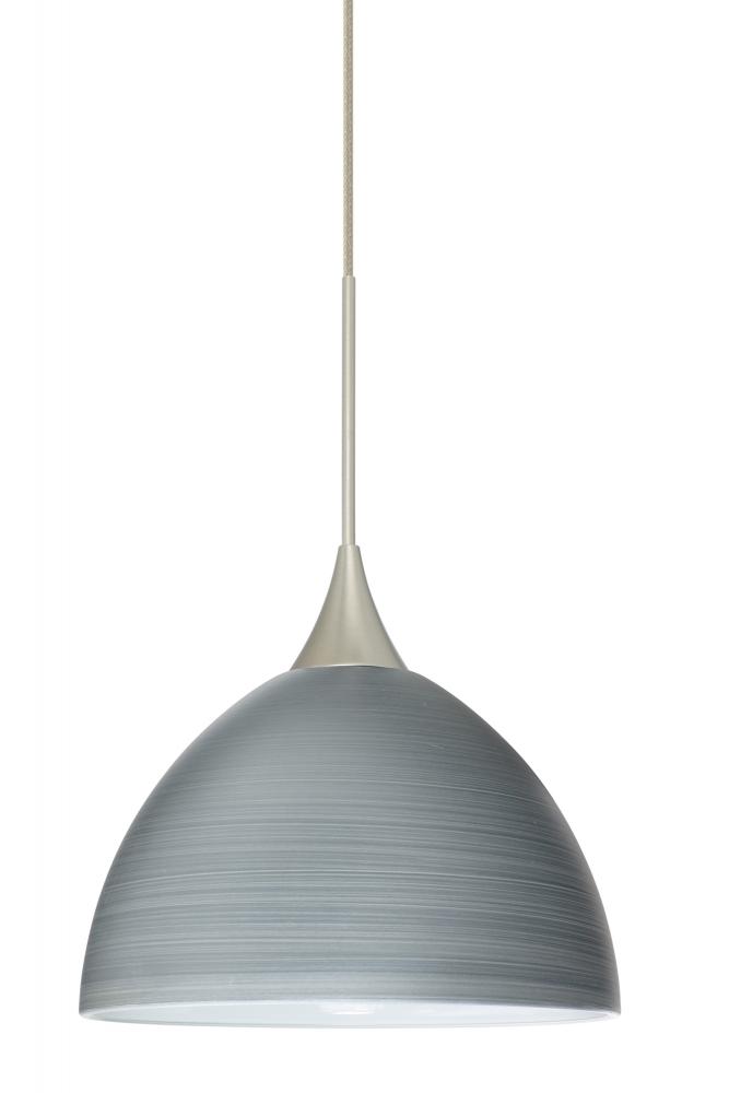 Besa Pendant For Multiport Canopy Brella Satin Nickel Titan 1x50W Halogen