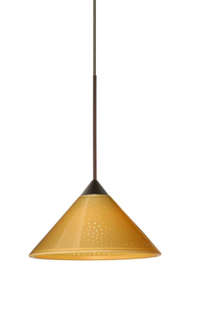 Besa Pendant Kona Bronze Mango Starpoint 1x50W Halogen