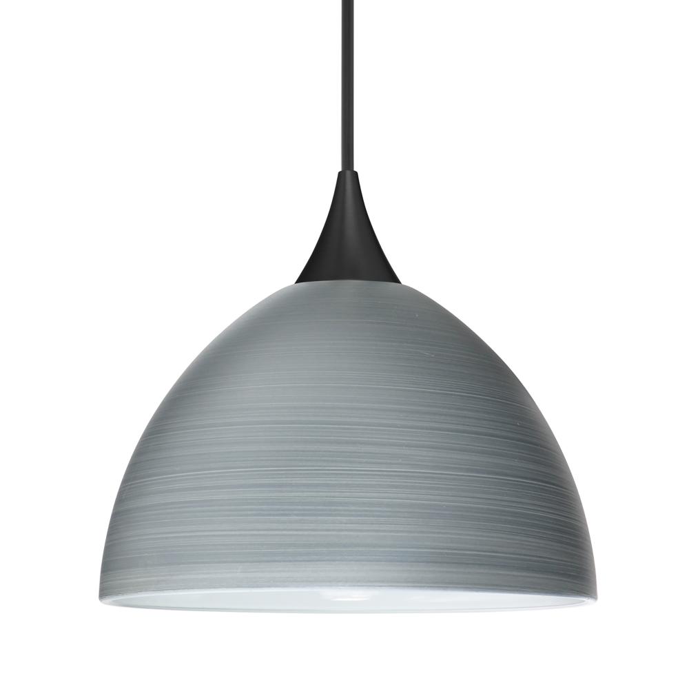 Besa Pendant Brella, Black Finish, Titan 1x50W MAX GY6.35 Base