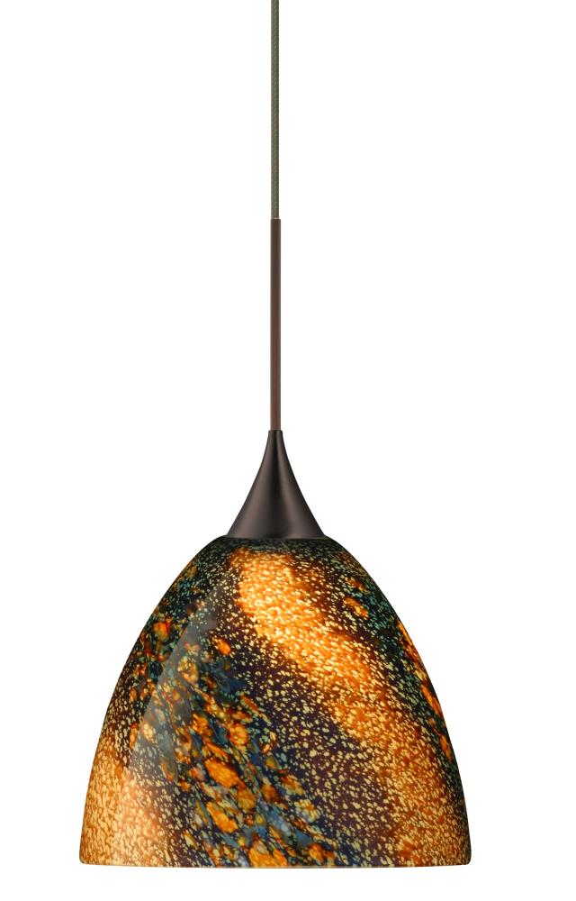 Besa Pendant Sasha Bronze Ceylon 1x50W GY6.35