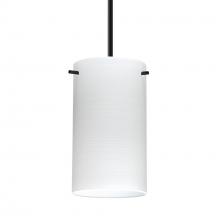 Besa Lighting 1BT-4404KR-BK - Besa Stilo 7 Pendant Black Chalk 1x50W MAX E12 Base