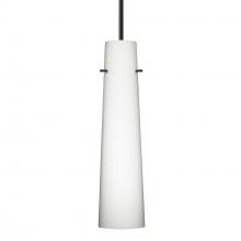 Besa Lighting 1BT-567407-BK - Besa Camino Pendant Black Opal Matte 1x40W 40W MAX E12 Base