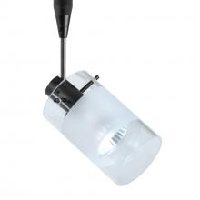 Besa Lighting RSP-6524EC-BK - Besa, Scope Spotlight, Clear/Frost, Black Finish, 1x50W MAX GU5.3 Base