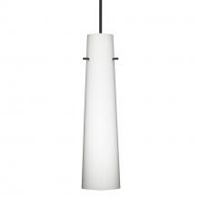 Besa Lighting X-567407-LED-BK - Besa Camino Pendant for Multiport Canopy Black Opal Matte 1x50W Halogen