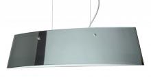 Besa Lighting LS3-4454MR-SN - Besa Pendant Silhouette 28 Satin Nickel Mirror/Frost 3x40W G9