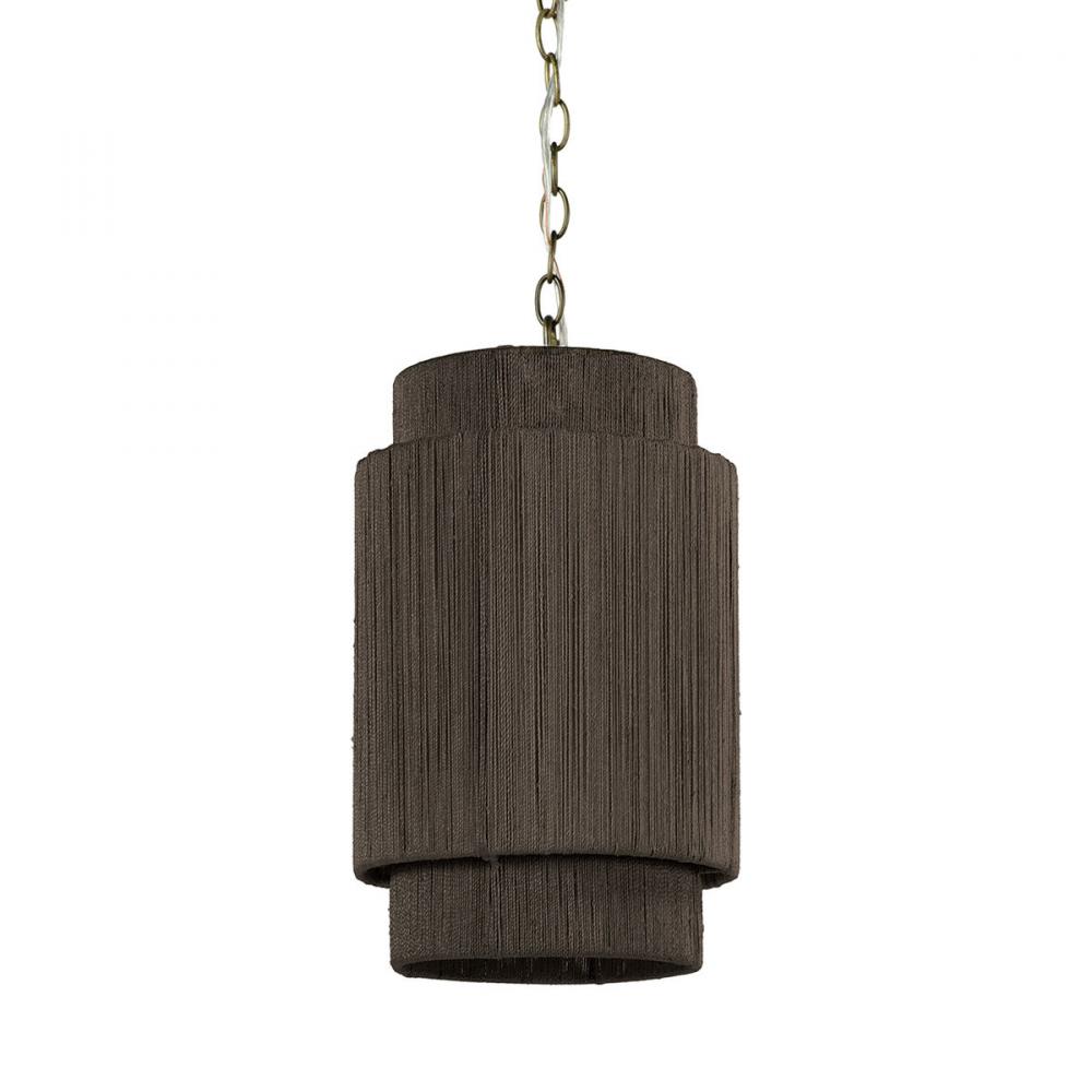 Everly Pendant Small Espresso