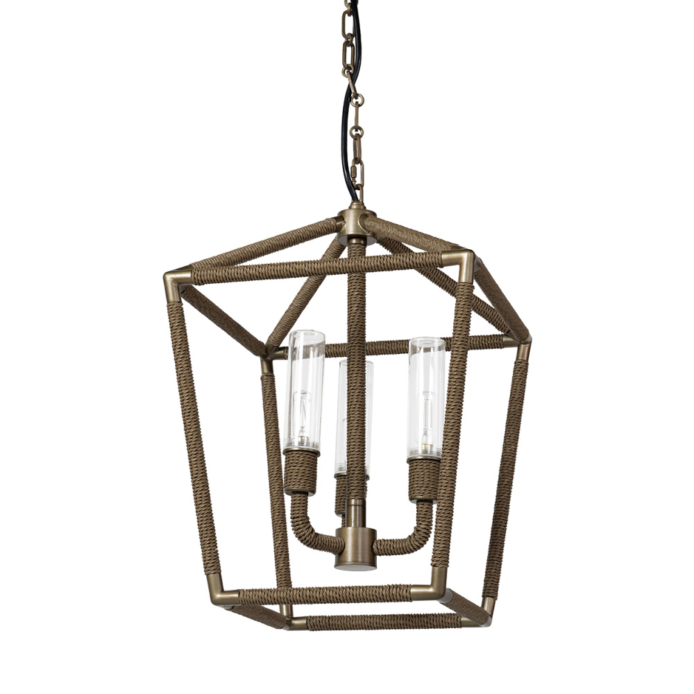 HOLLISTER OUTDOOR CHANDELIER SMALL NATURAL