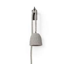 Palecek 2342-03 - ASILOMAR OUTDOOR WALL PENDANT GREY