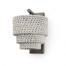 Palecek 2752-10 - VERANDA SCONCE WHITEWASH BRONZE