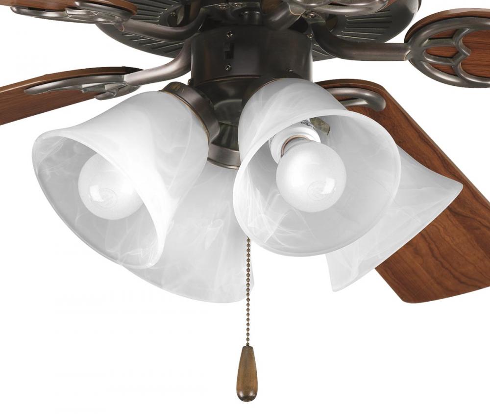 AirPro Collection Four-Light Ceiling Fan Light