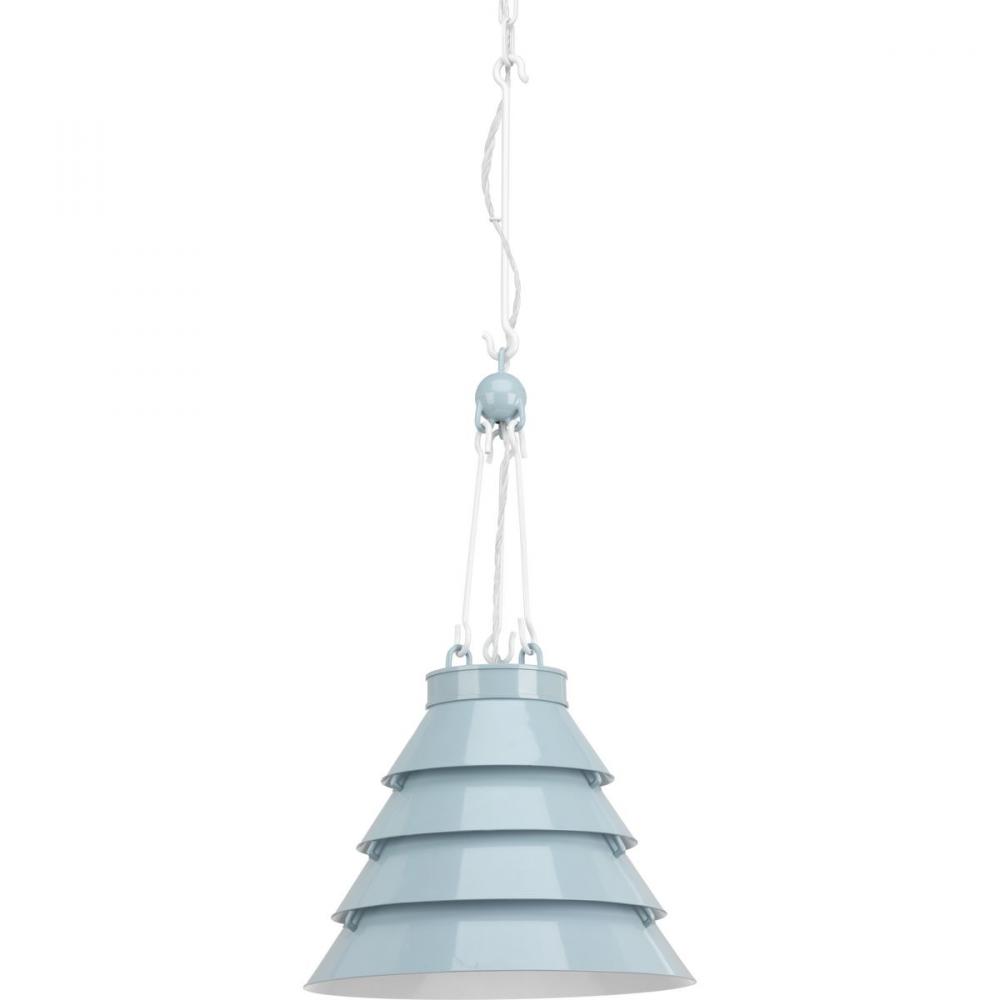 POINT DUMEÂ® byJeffrey Alan Marks for Progress Lighting Surfrider Collection Maliblue Pendant