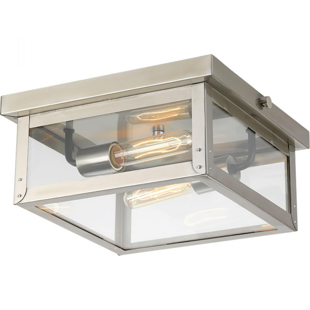 Union Square Collection Two-Light Flush Mount