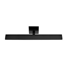 Eglo 202075A - 3x3.2W LED Vanity Light With Matte Black Finish & White Acrylic Shade