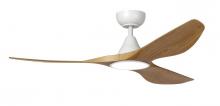 Eglo 235112-5216A - 52" SURFLINE LED c/fan, Wh/Coastal Oak