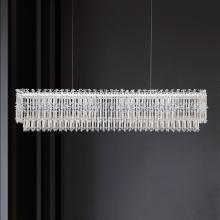 Schonbek 1870 S8148-51O - Tahitian 48IN LED 3000K/3500K/4000K 120V-277V Pendant in Black with Optic Crystal