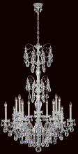 Schonbek 1870 ST1952N-40H - Sonatina 14 Light 120V Chandelier in Polished Silver with Clear Heritage Handcut Crystal