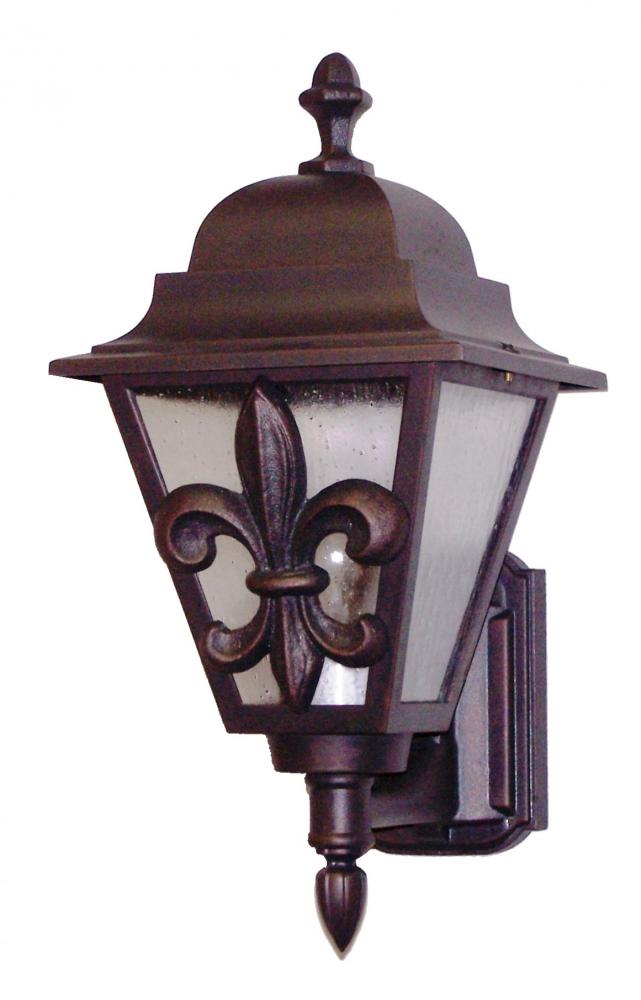 Americana Collection Fleur De Lis Series Model FL1779 Medium Outdoor Wall Lantern