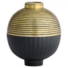 Cyan Designs 12166 - Orb Box Matte Black Antique Brass