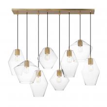 Maxim 21339CLNAB - Geode-Multi-Light Pendant