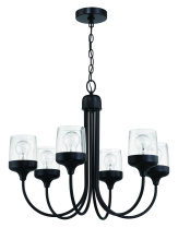 Craftmade 58126-FB - 6 Light Chandelier