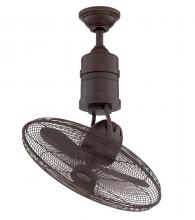 Craftmade BW321AG3 - Bellows III 18" 3-Blade Indoor/Outdoor (Damp) Ceiling Fan