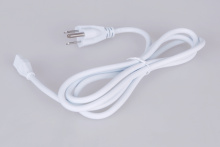 Craftmade CUC10-PG5-W - 5' Under Cabinet Light Cord and Plug in White