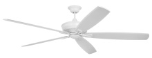 Craftmade SNT72MWW5 - 72" Ceiling Fan w/Blades, DC Motor