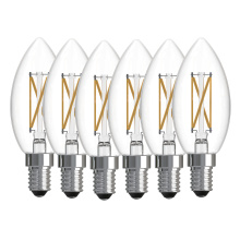 Bulbrite 776234 - LED5B11/40K/FIL/D/B/2/6P