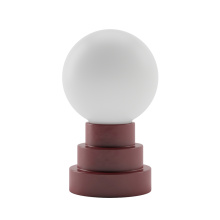 Bulbrite K70201 - CORDLESS TABLE LAMP GLOBE OXBLOOD