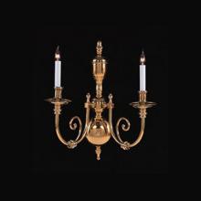 Crystorama 2302-PB - Crystorama 2 Light Brass Sconce