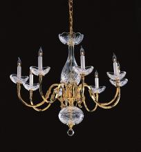 Crystorama 468-PB - Essex House 8 Light Chandelier I