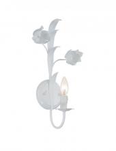 Crystorama 4811-WW - Crystorama Southport 1 Light Wet White Sconce