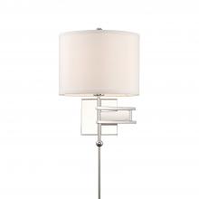 Crystorama MAR-A8031-PN - Marshall 12.5'' Polished Nickel Task Sconce