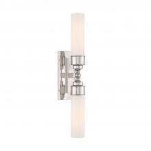 Crystorama WLX-302-PN - Wilcox 4.75'' LED Polished Nickel Sconce